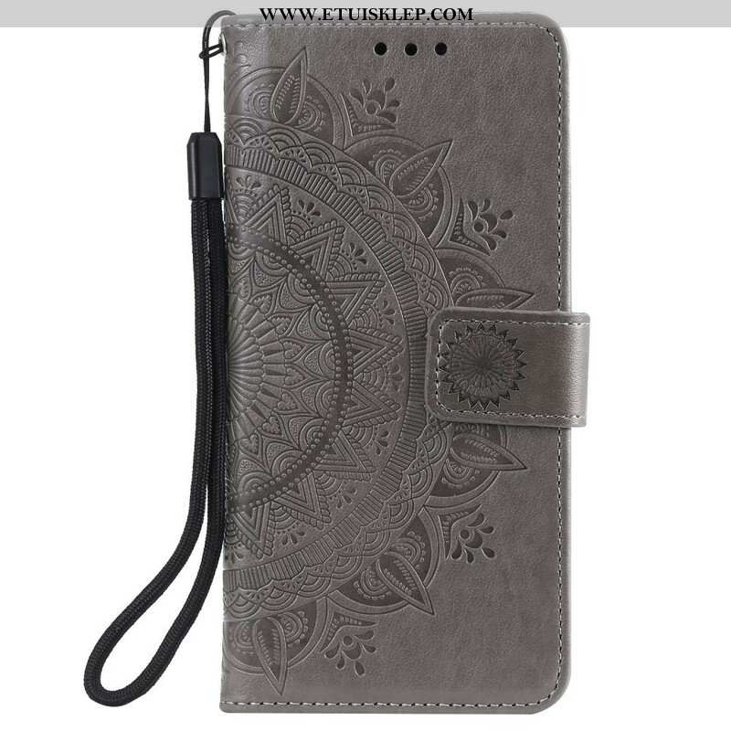 Etui Folio do Samsung Galaxy A42 5G Mandala Słońca